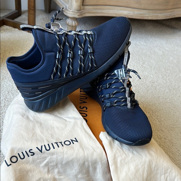 Louis Vuitton Regatta America's Cup 2017Navy sneakers